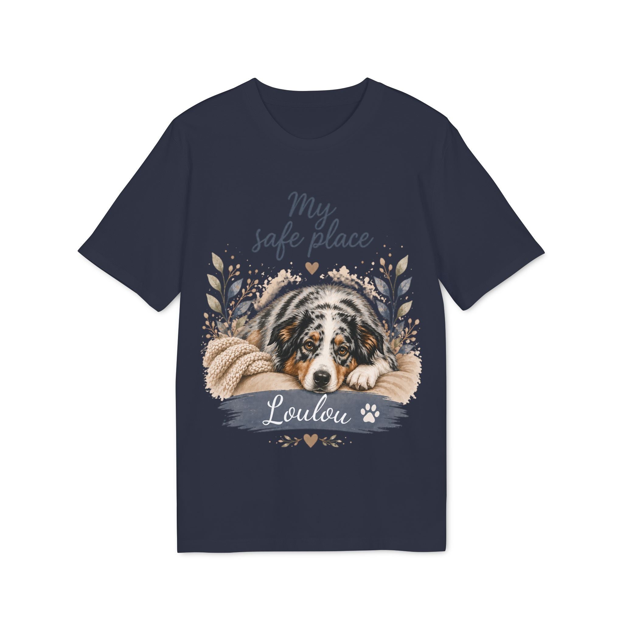 T-shirt Berger Australien « My safe place » Personnalisable