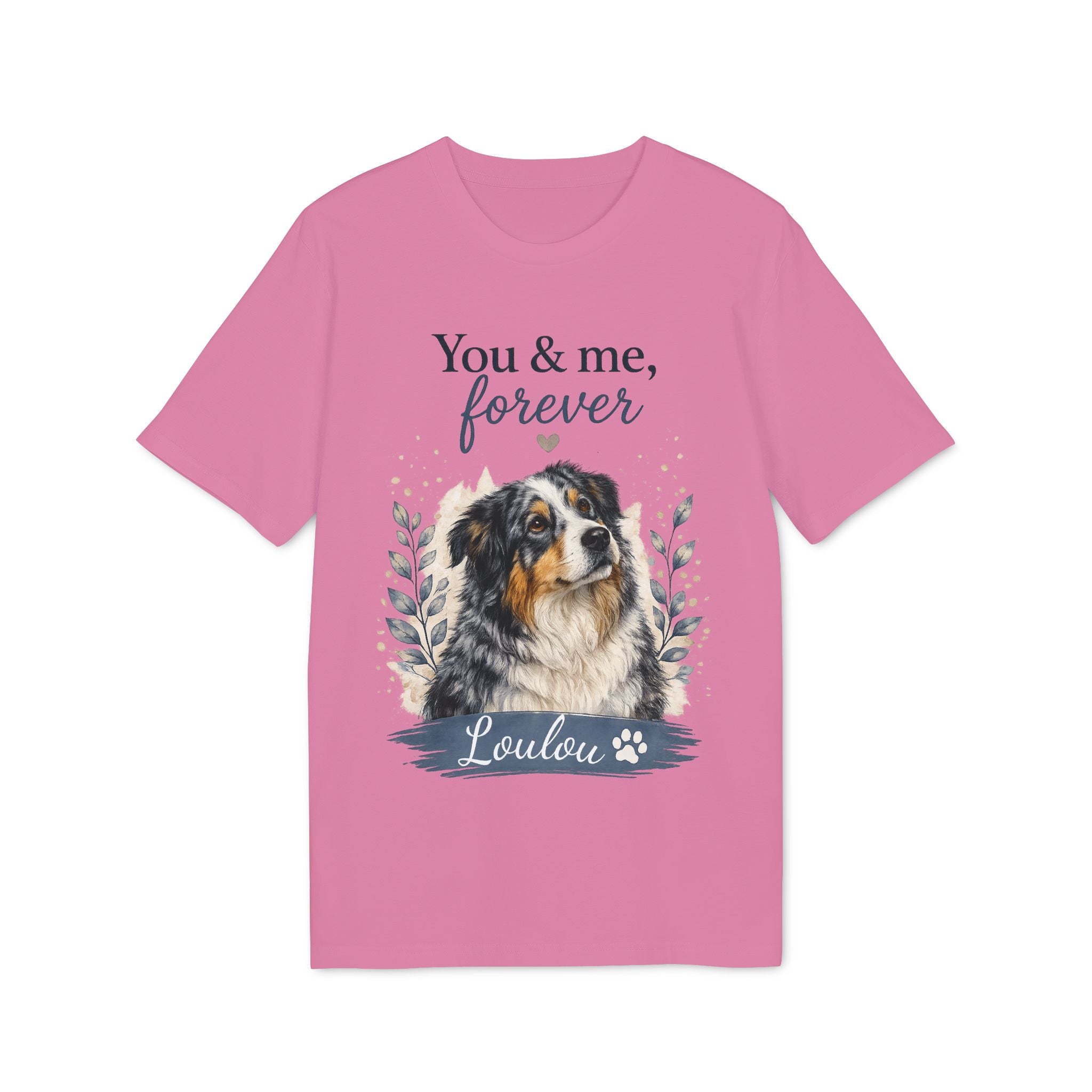 T-shirt Berger Australien « You & Me, forever » Personnalisable
