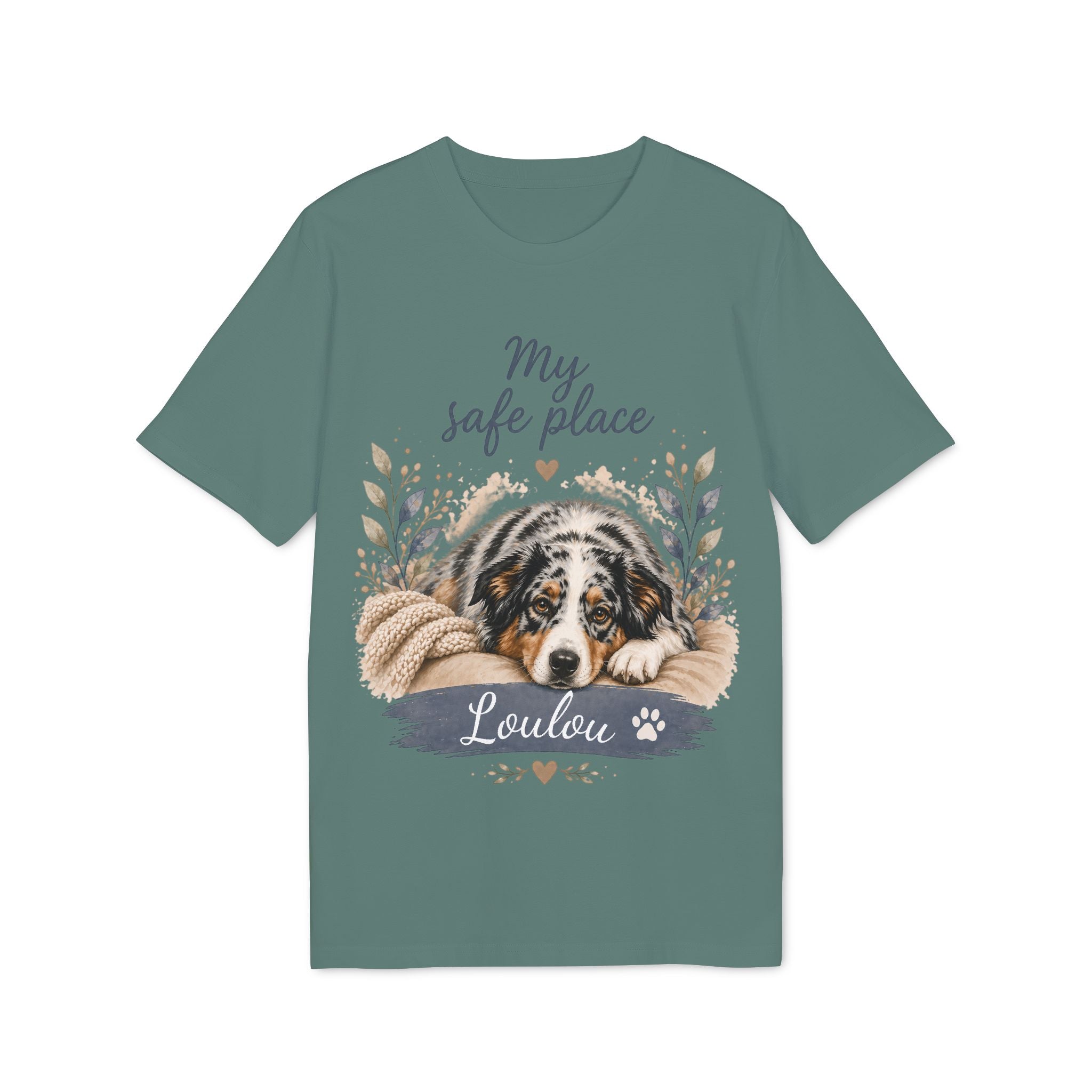 T-shirt Berger Australien « My safe place » Personnalisable