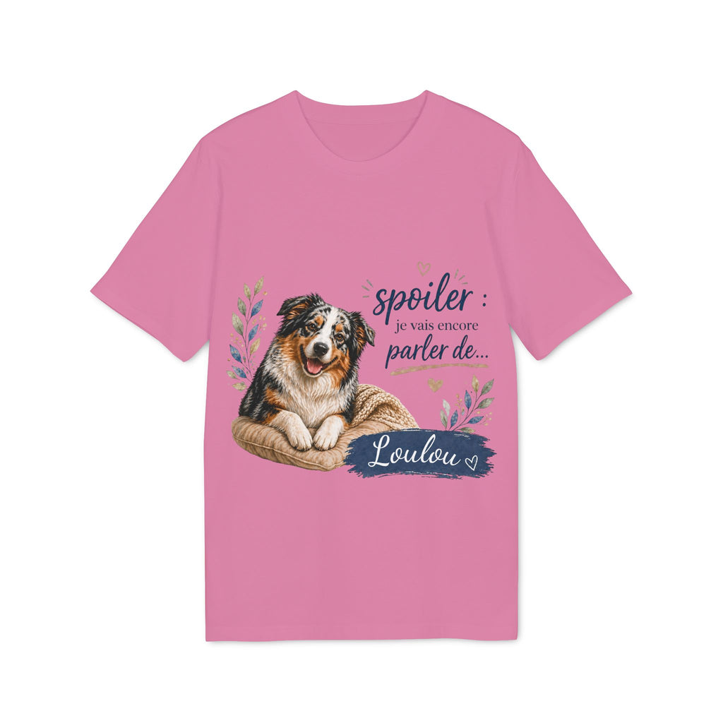 T-shirt Berger Australien « Spoiler : je vais encore parler de… » Personnalisable