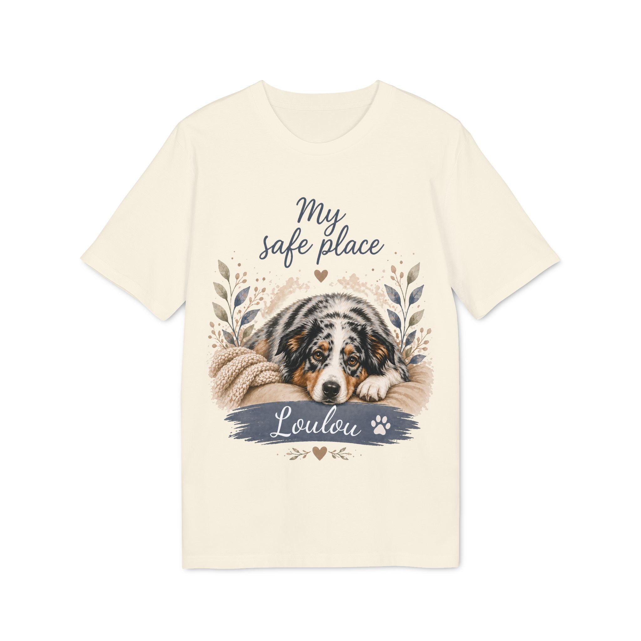 T-shirt Berger Australien « My safe place » Personnalisable