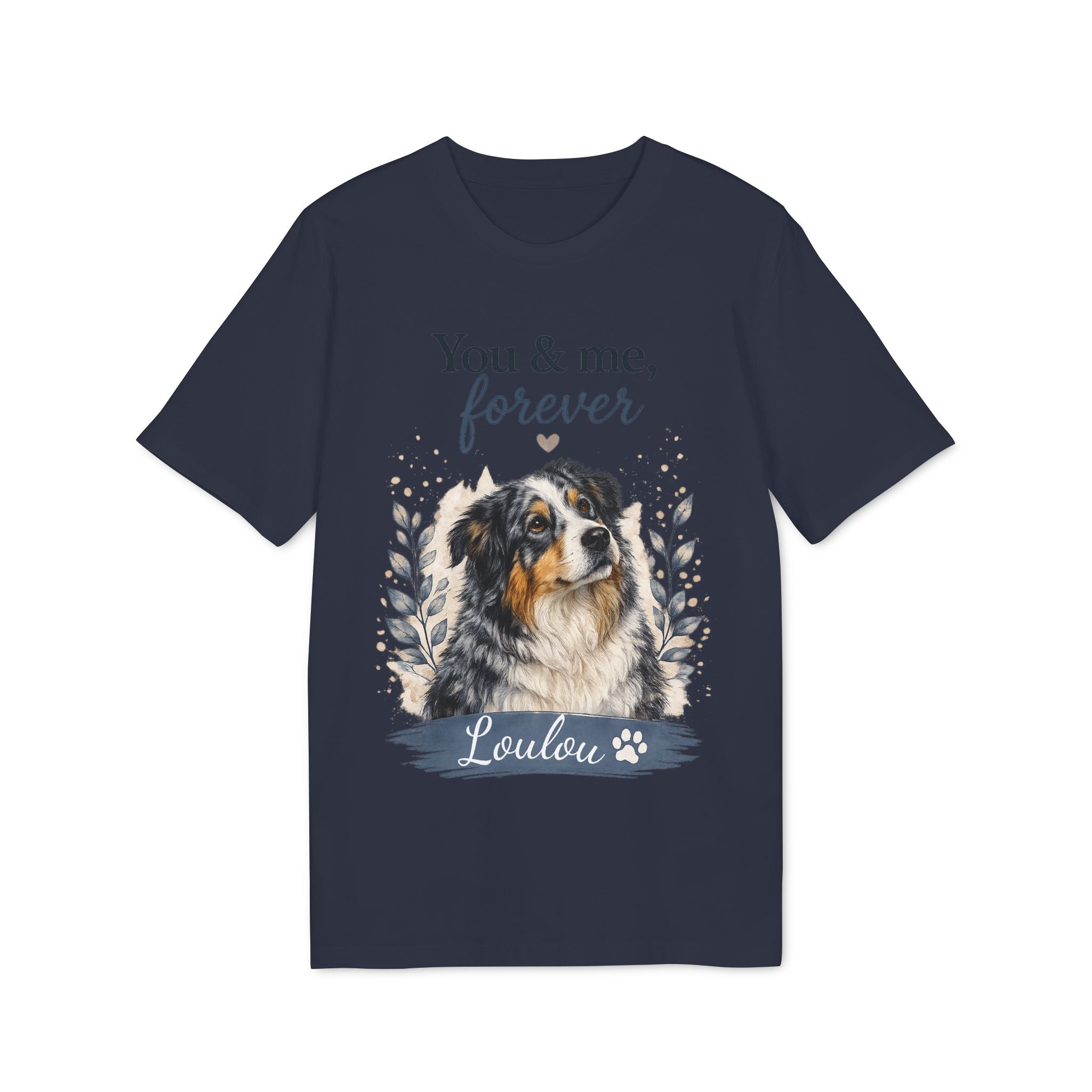T-shirt Berger Australien « You & Me, forever » Personnalisable