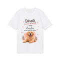 T-shirt Golden Retriever « Désolé je suis en retard… » personnalisable