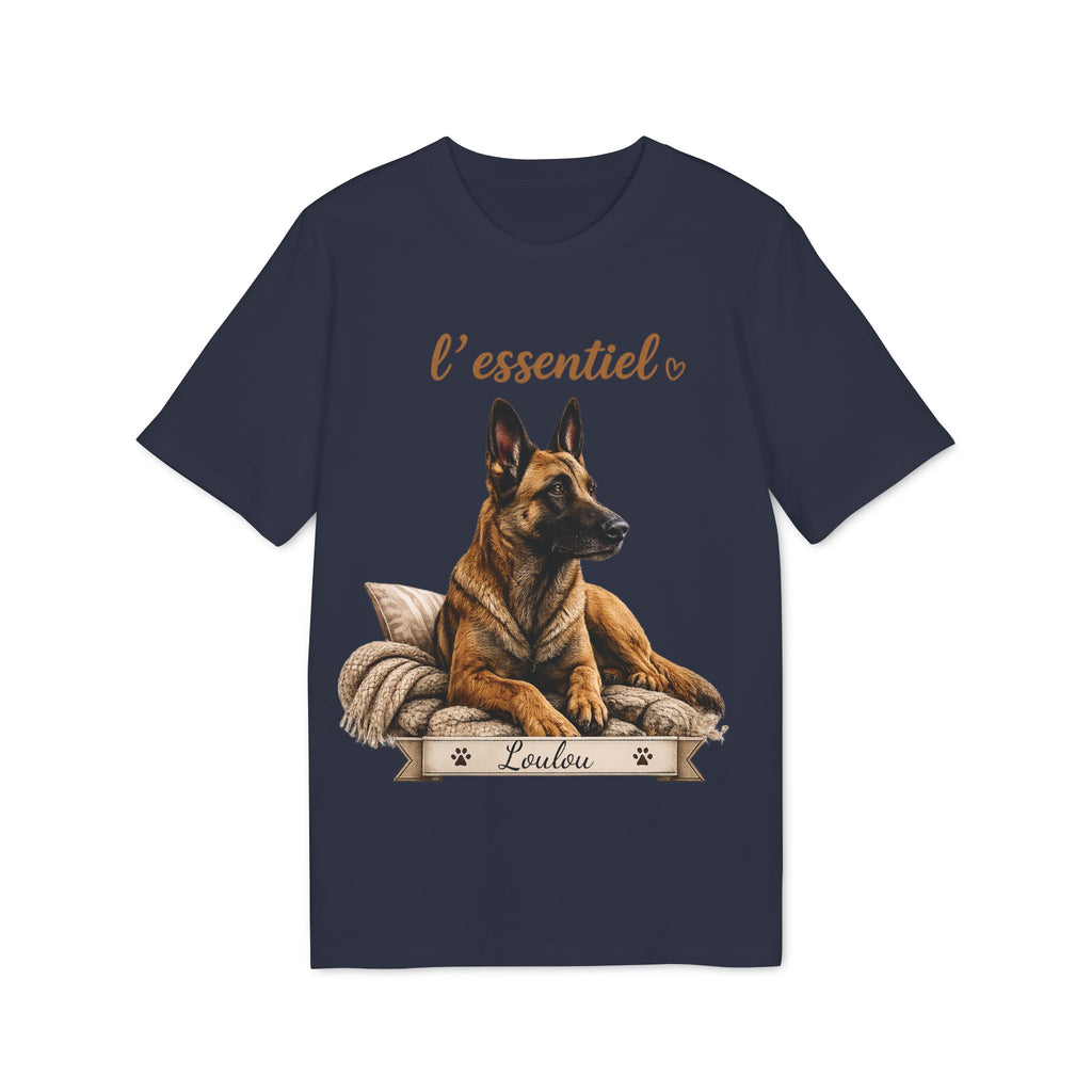 T-shirt Malinois « L’essentiel » Personnalisable