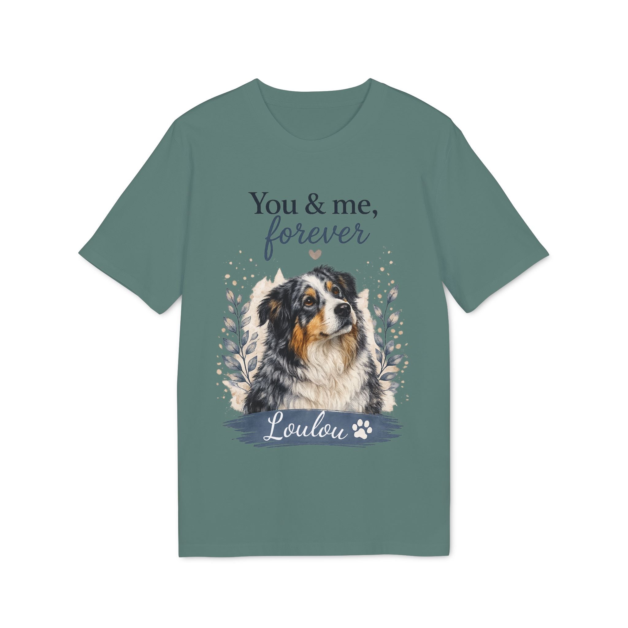T-shirt Berger Australien « You & Me, forever » Personnalisable