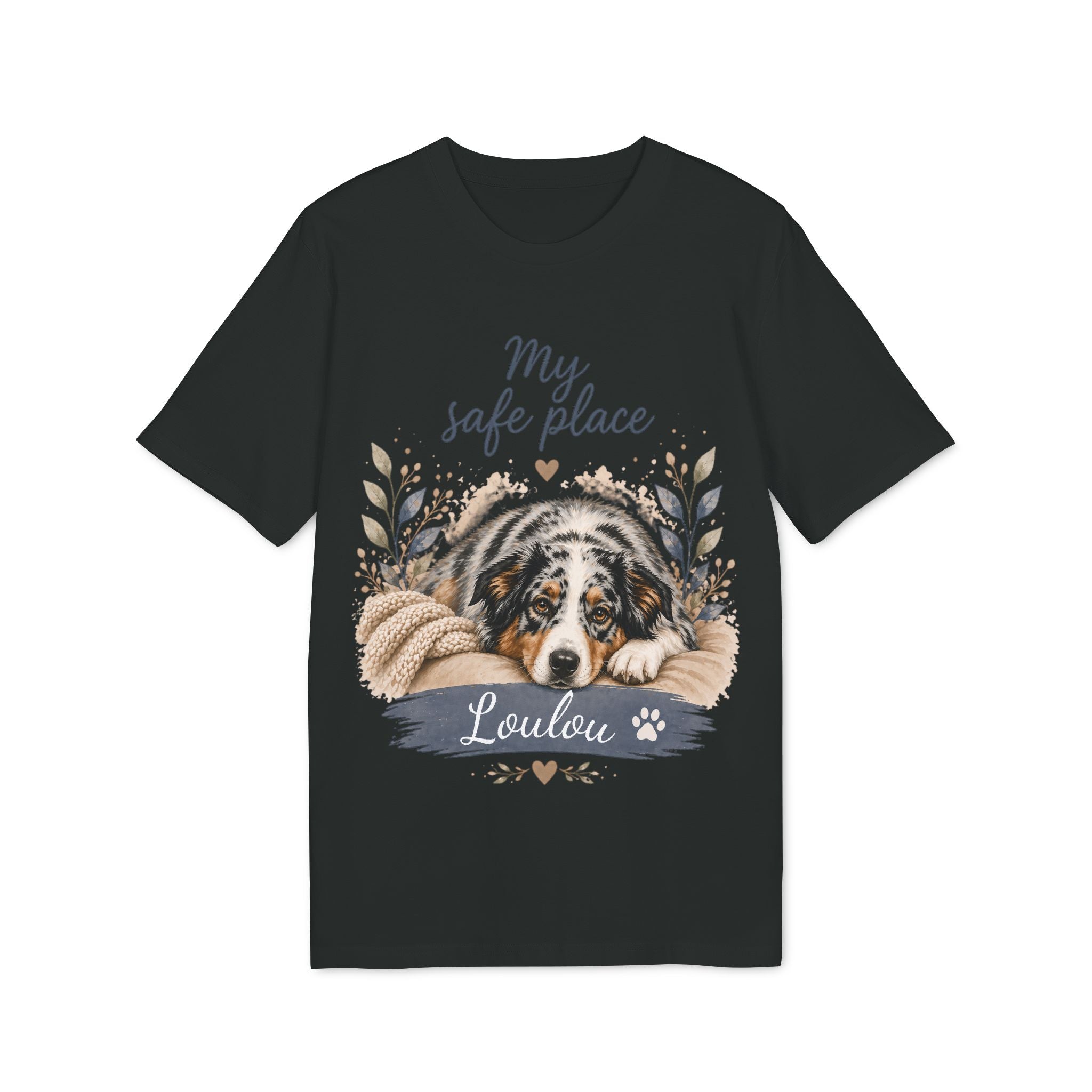 T-shirt Berger Australien « My safe place » Personnalisable