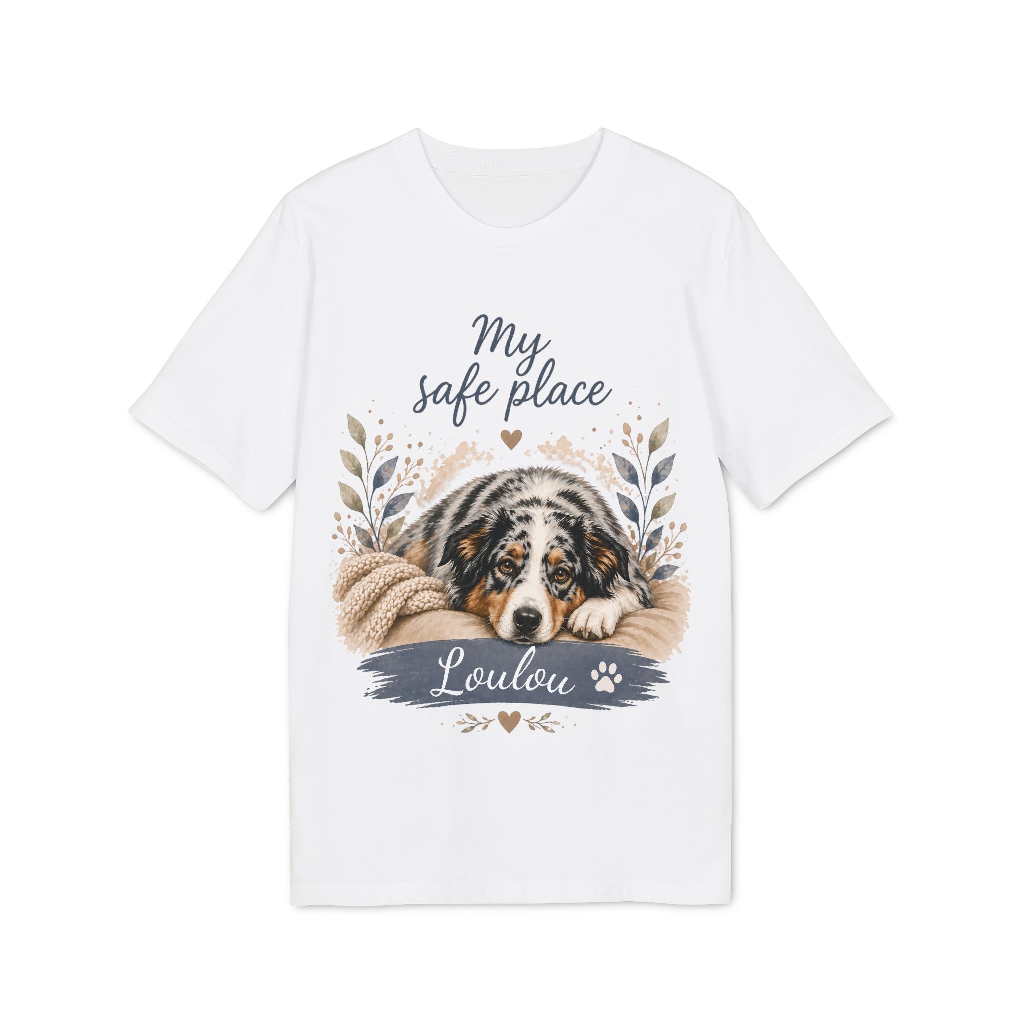 T-shirt Berger Australien « My safe place » Personnalisable
