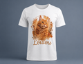 T-shirt Chat Roux Personnalisé  - Cadeau Amoureux des Chats